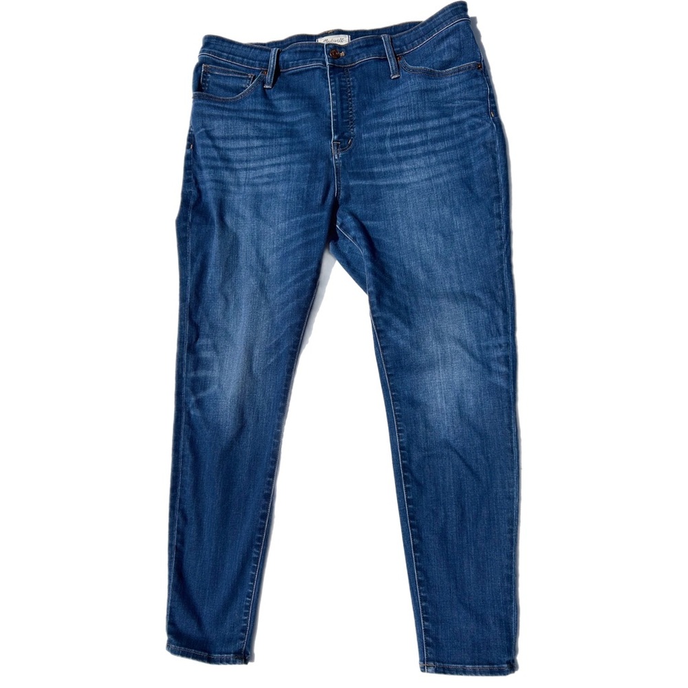 Madewell Dark Wash Curvy High Rise Skinny Jean Size 34